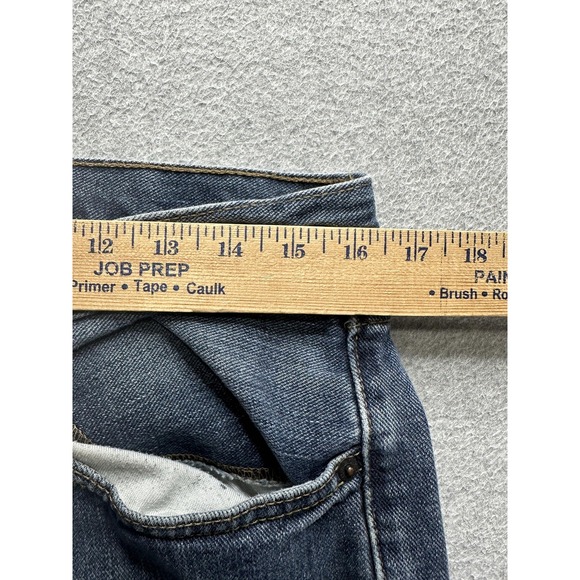 Denizen 236 Jeans Mens 34x30 Blue Regular Fit Straight Leg Denim YKK Zipper - Picture 9 of 14